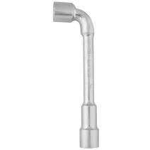 Clé à pipe débouchée 20mm 6/12 pans chrome vanadium - INVENTIV
